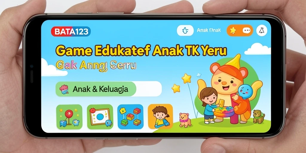 Tampilan antarmuka BATA123 yang ceria dan menarik untuk anak-anak.
