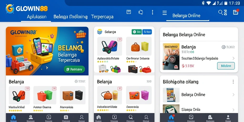 Tampilan antarmuka GLOWIN88 yang menarik dan fungsional.