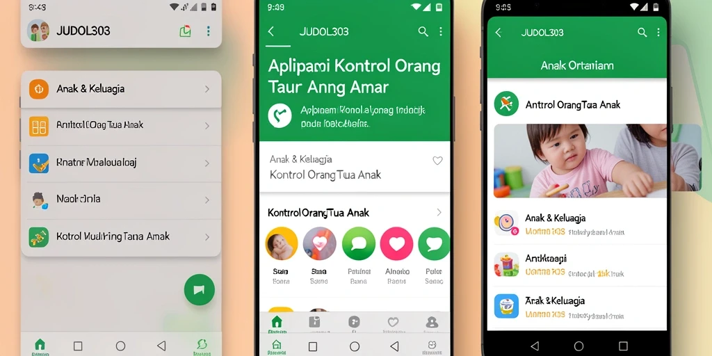 Antarmuka JUDOL303 yang ramah pengguna dan informatif.