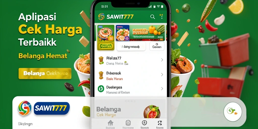 Tampilan antarmuka SAWIT777 yang sederhana dan efektif untuk Cek Harga.