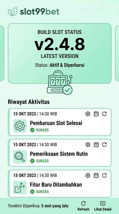 Riwayat Versi slot99bet untuk Pengguna Android